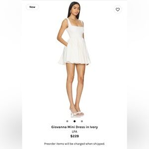 NWT LPA Giovanna Mini Dress